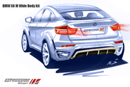 X6 Wide Body sketch